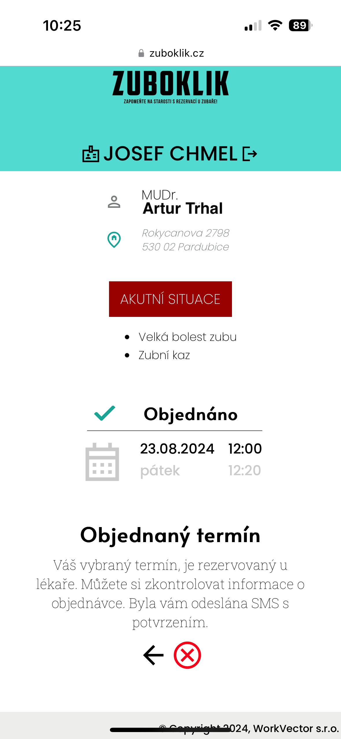 Akutní mezery